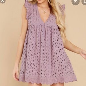 Mustard Seed Eyelet Romper